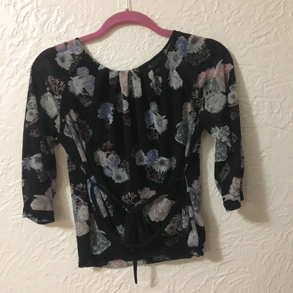 Flowery blouse